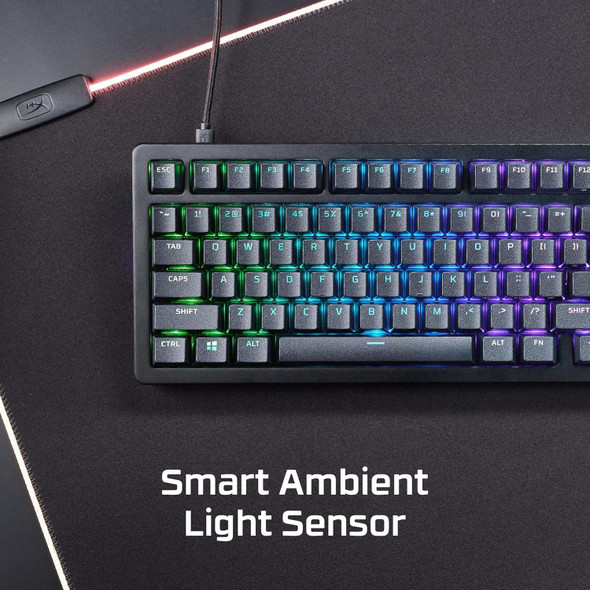 HyperX Alloy Rise 75 Mechanical Gaming Keyboard UK Layout Hot-Swappable