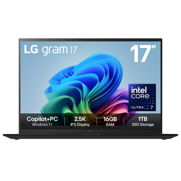 LG gram 17Z90TL 17" Laptop Intel Core Ultra 7 256V 16GB RAM 1TB SSD Windows 11