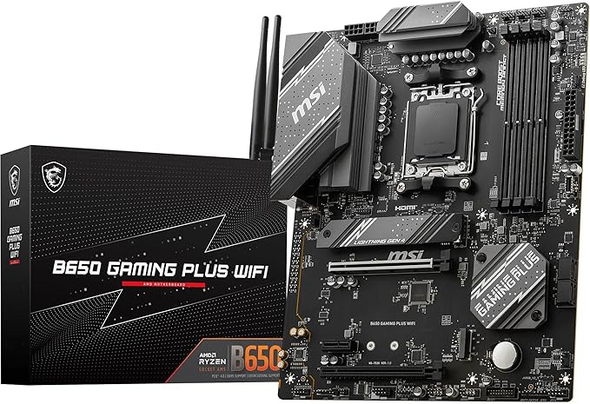 MSI B650 GAMING PLUS WIFI Motherboard AMD AM5 DDR5 ATX Wi-Fi