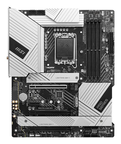 MSI PRO Z790-A MAX WIFI LGA1700 Intel DDR5 ATX Motherboard – image 2