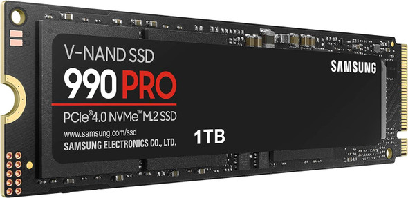Samsung 990 PRO 1TB PCIe 4.0 NVMe M.2 (2280) Internal SSD