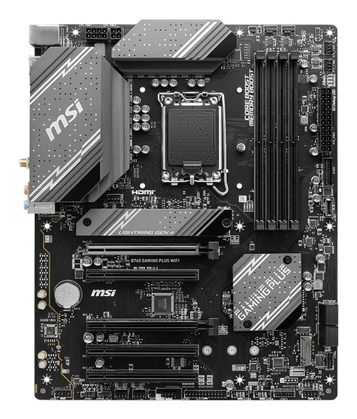 MSI B760 GAMING PLUS WIFI Intel LGA 1700 ATX DDR5 Motherboard