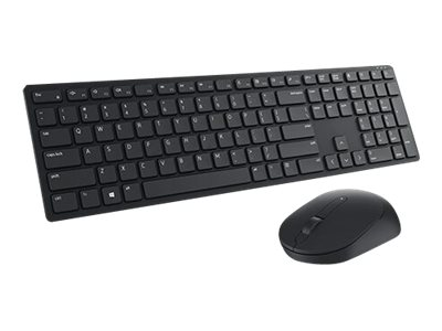 Dell Pro KM5221W Wireless Keyboard and Mouse Black UK QWERTY