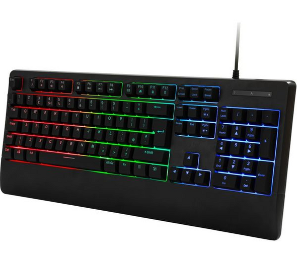 ADX FireFight Core K13 Wired RGB Backlit Gaming Keyboard UK Layout