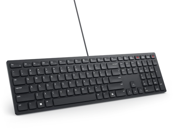 Dell Pro Silent Wired Collaboration Black Keyboard US QWERTY – image 2