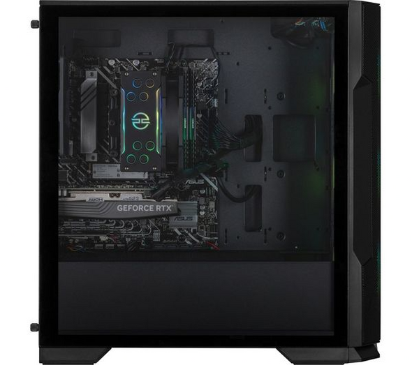 PCSpecialist Arc Gaming Desktop PC Intel Core i5 12400F RTX 3050 16GB 1TB Win 11