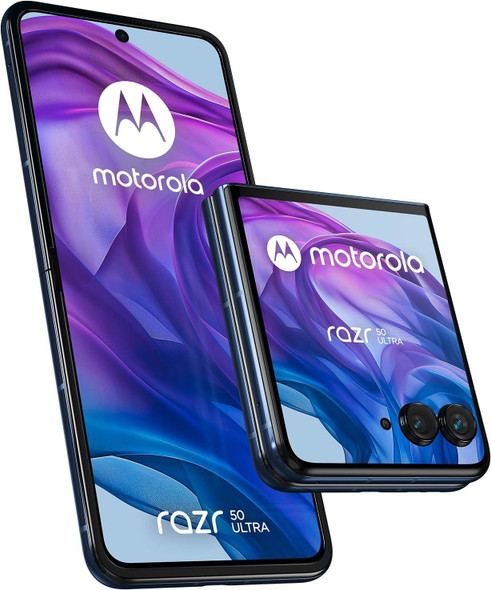 Motorola Razr50 Ultra Midnight Blue 512GB 12GB Dual SIM Unlocked Smartphone