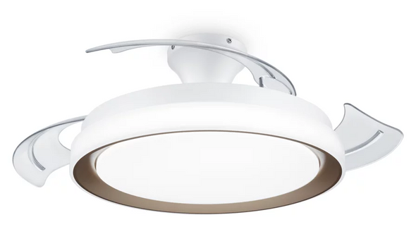 Philips LED Bliss DC Gold Ceiling Fan Light 35+28W