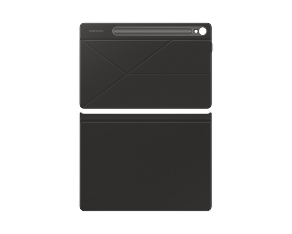 Samsung Galaxy Tab S9 S10 FE Smart Book Cover Magnetic Stand Case Black