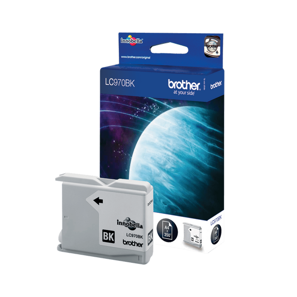 Genuine Brother LC970BK Black Ink Cartridge