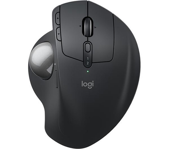 Logitech MX Ergo S Wireless Trackball Mouse Graphite