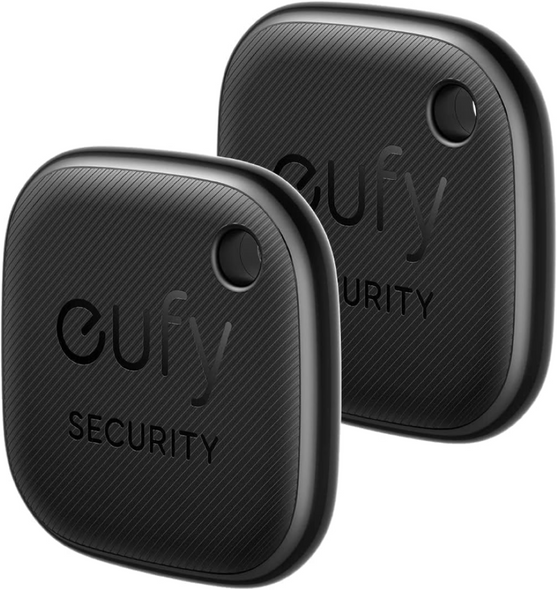 eufy Security SmartTrack Link Bluetooth Tracker 2 Pack Works with Apple Find My