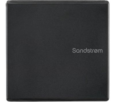 Sandstrom SEDVDBK26 Ultra Slim External CD DVD Writer