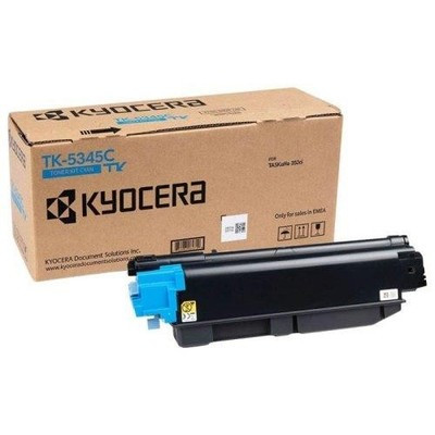 Kyocera TK-5345C Cyan Original Toner Cartridge