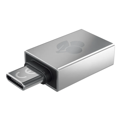 CHERRY USB-A to USB-C Adapter Silver