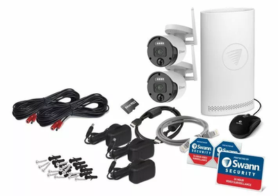 Swann 1080p Full HD Wi-Fi NVR Security System 2-Camera CCTV