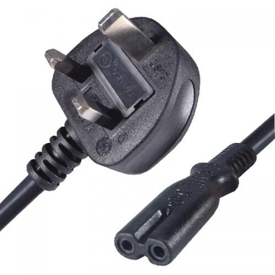 Connekt Gear 5m UK Mains Power Cable To Figure 8 Socket
