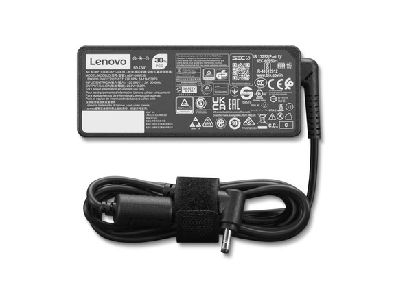 Lenovo 65W AC Power Adapter Charger for ThinkPad Laptops Round Tip