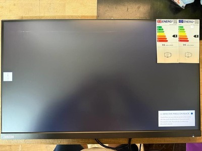 Lenovo ThinkVision P24q-30 23.8" Monitor QHD HDMI DIsplayPort - Pressure Mark