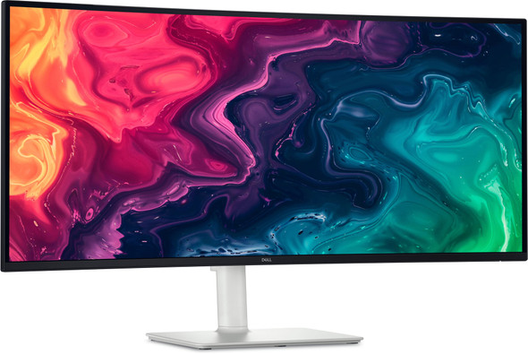 Dell 34 Inch Curved Monitor WQHD 120Hz USB-C Display for PC Gaming and Office