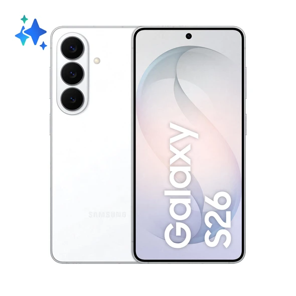 Samsung Galaxy S26 5G Smartphone 6.3-inch Android 16 White Unlocked UK version