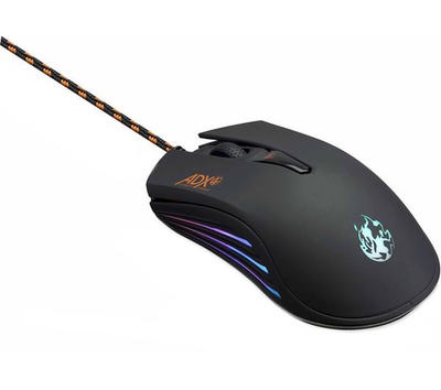 ADX Firepower A04 RGB Wired Optical Gaming Mouse Black