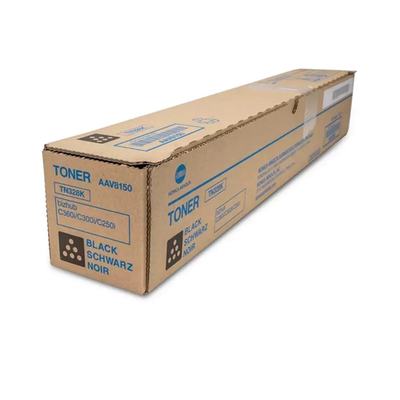 Genuine Konica Minolta TN-328K Black Toner AAV8150 / AAV8130