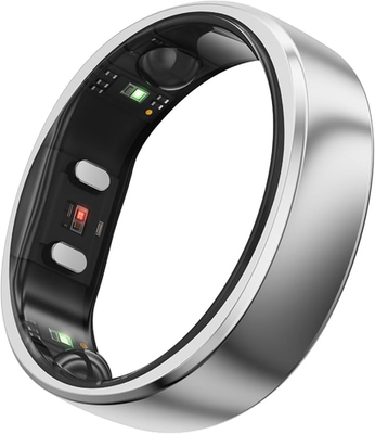 RingConn Gen 2 Smart Ring Health Tracker Size 13 Silver