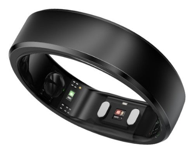 RingConn Gen 2 Smart Ring Size 9 - Health & Sleep Tracker - Black
