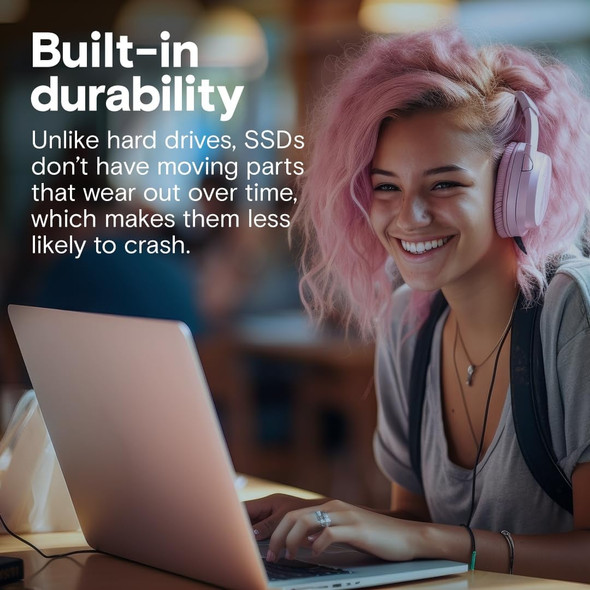 Crucial BX500 4TB 2.5 Inch Internal SSD SATA III 6Gb/s Solid State Drive