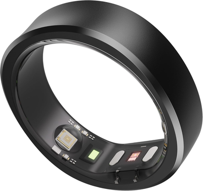 RingConn Gen 1 Smart Ring Activity Sleep Tracker Size 12 Midnight Black