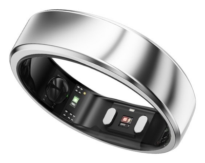 RingConn Gen 2 Smart Ring Size 6 Future Silver AI Wellness Tracker