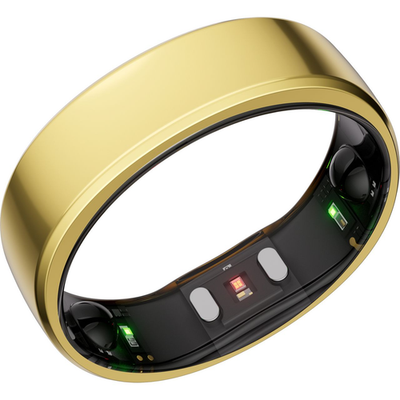 RingConn Gen 2 Smart Ring Size 10 Royal Gold AI Wellness Tracker No Subscription