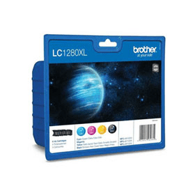 Genuine Brother LC1280XL Ink Cartridges High Yield Multipack