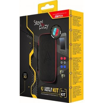 Steelplay 11-in-1 Carry & Protect Kit for Nintendo Switch