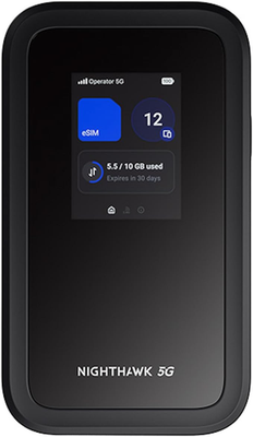 Netgear Nighthawk M7 5G Mobile WiFi Hotspot Router With eSIM