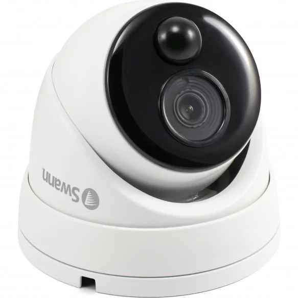 Swann Thermal Sensor Outdoor Security Cameras, 2 Pack 1080p Full HD Dome CCTV