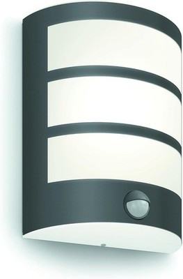 Philips Python LED Outdoor Wall Light Motion Sensor Anthracite IP44