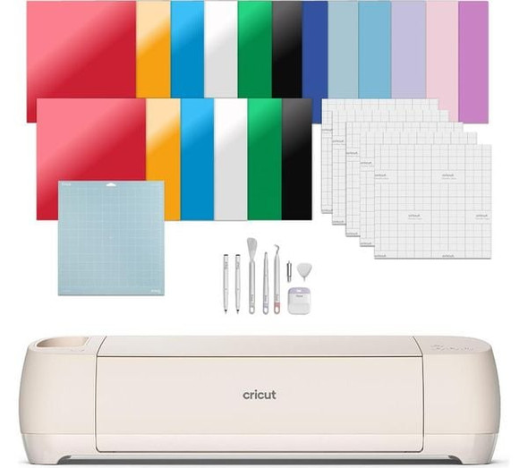 Cricut Explore 4 Essentials Smart Cutting Machine Bundle