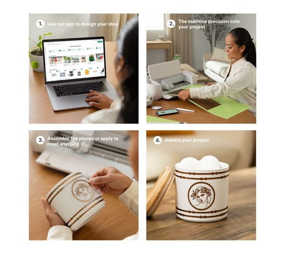 Cricut Explore 4 Essentials Smart Cutting Machine Bundle