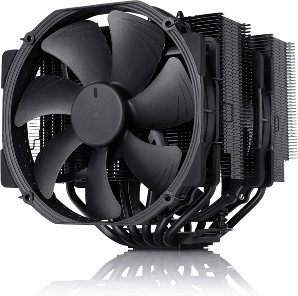 Noctua NH-D15 chromax.black Dual-Tower CPU Cooler - Premium Black Design