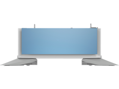 HP A19FWA LaserJet Department Printer Stand for Enterprise MFP Series