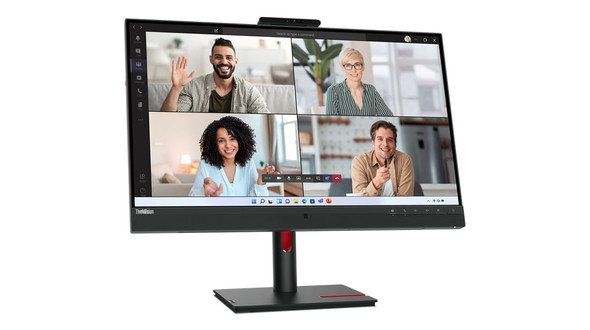 Lenovo ThinkVision T27hv-30 27" QHD IPS Monitor USB-C Docking Webcam for PC Mac