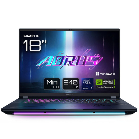 Gigabyte AORUS Master 18 Gaming Laptop Intel Core Ultra 9 RTX 5090 64GB RAM 2TB