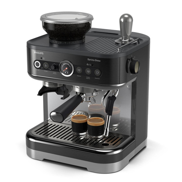 Philips Barista Brew Semi-Automatic Coffee Machine with Integrated Grinder