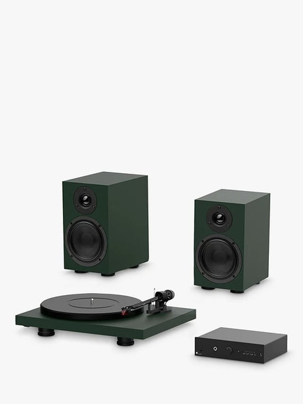 Pro-Ject Colourful Audio System Debut Carbon EVO Turntable Amp & Speakers Hi-Fi