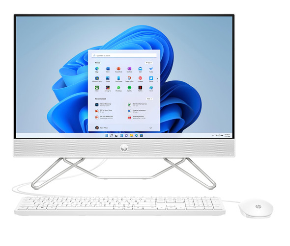 HP 24 All-in-One PC, Intel Core i3, 8GB RAM, 256GB SSD, 23.8 inch FHD Display