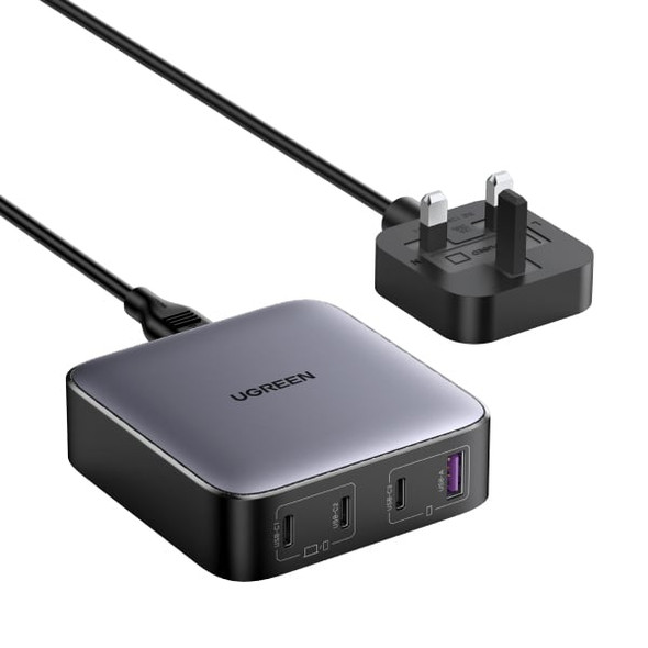 Ugreen Nexode 100W Desktop Charger 4-Port USB-C Fast Charging Station for Laptop
