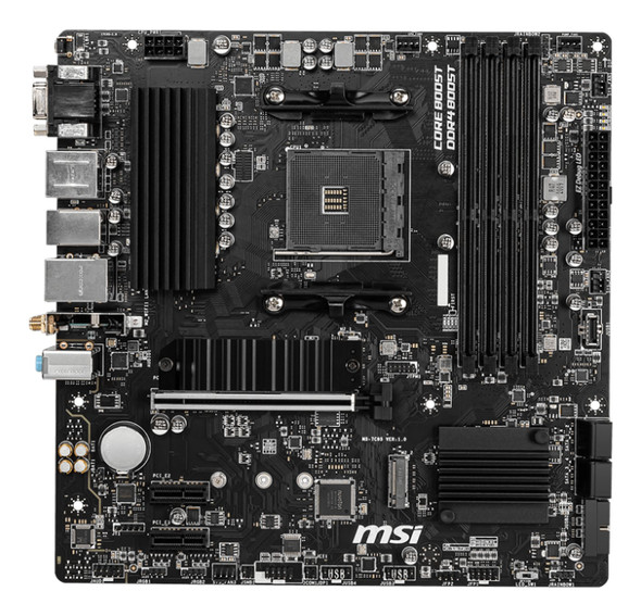 MSI B550M PRO-VDH WIFI Motherboard AMD AM4 Micro-ATX DDR4 PCIe 4.0