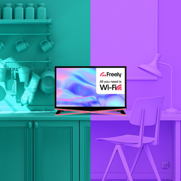 Toshiba 24WV2553DB 24" Smart HD Ready HDR LED TV Freely VIDAA Black